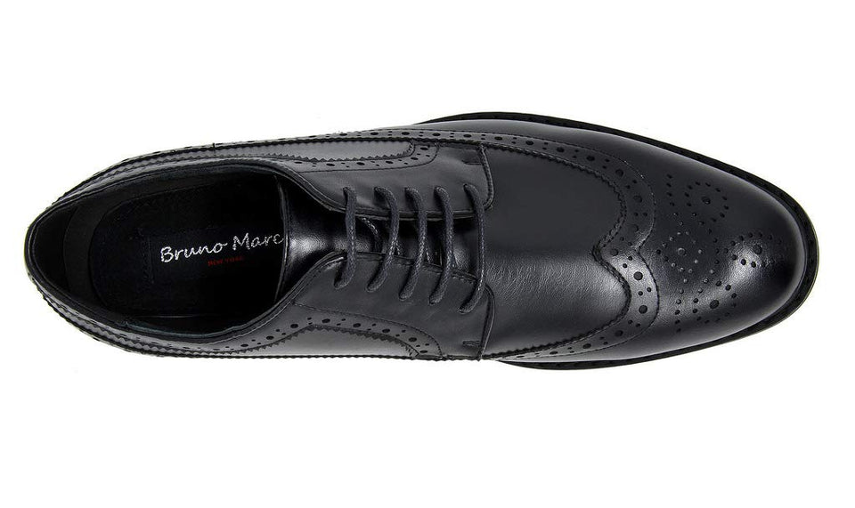 Bruno Marc Zapatos de Cordones Oxfords para Hombres