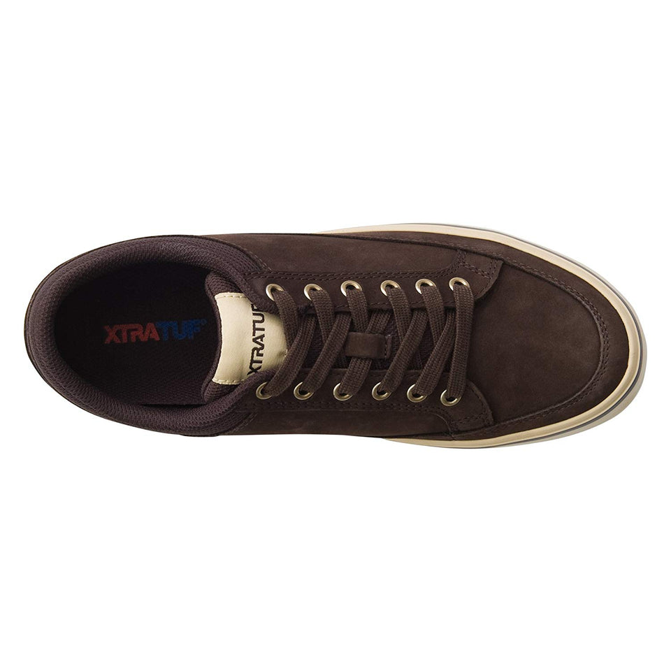 XTRATUF Chumrunner 22401 - Zapatos de piel de nobuk para hombre, color café
